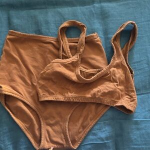 Women's Brown Intimate Set